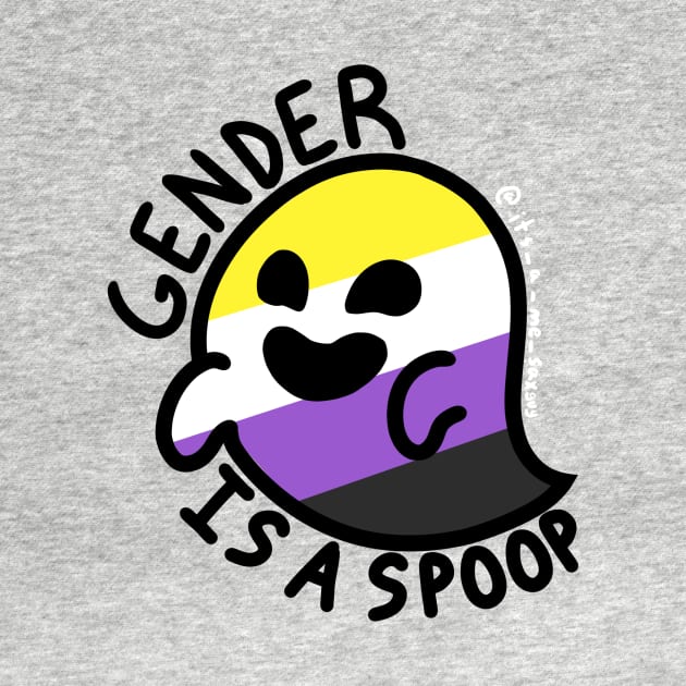 Gender is a Spoop (Non-Binary Ghost) by SaxPon3_UmiZee